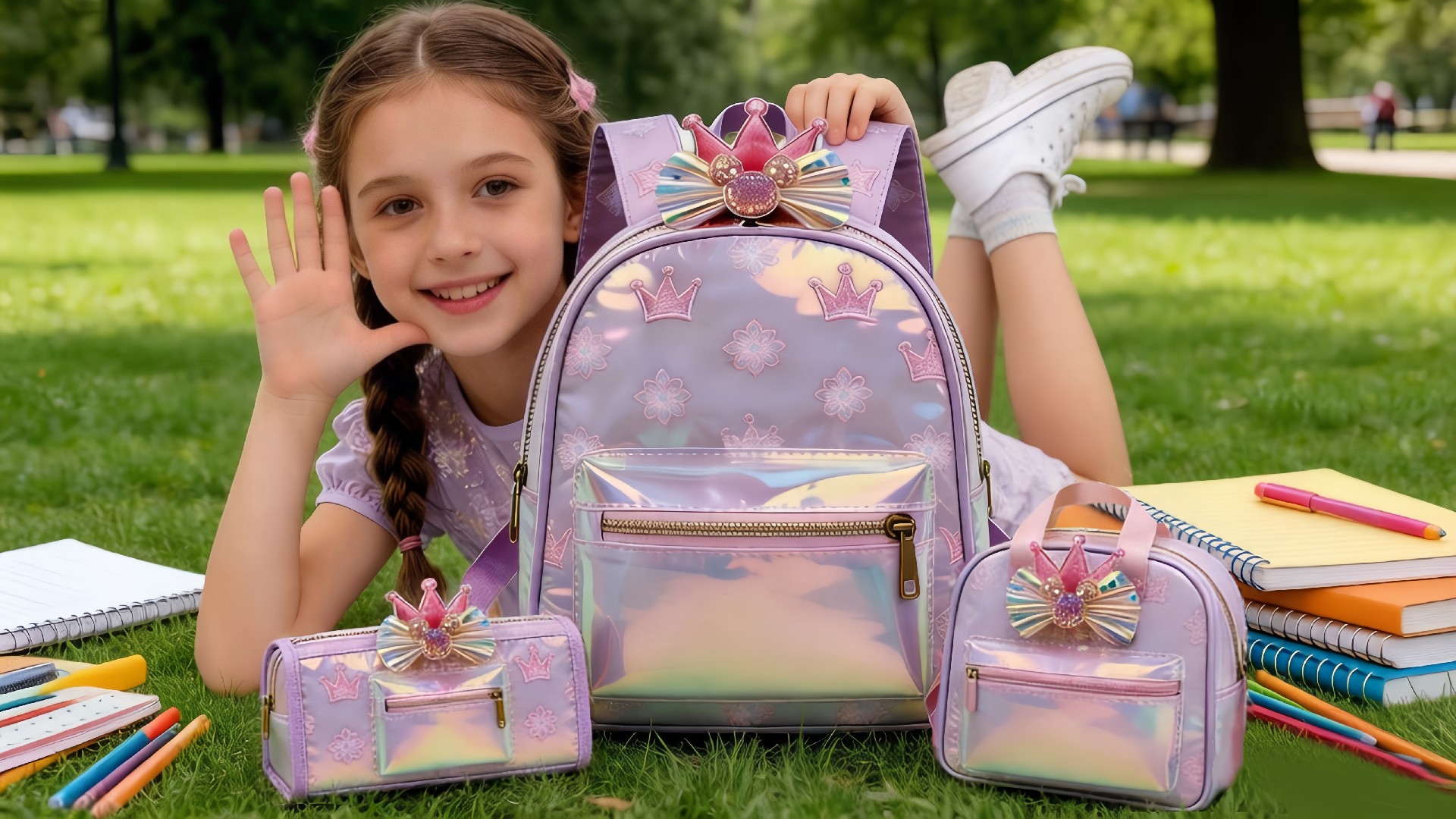 Let happiness accompany you:
 the exclusive baby's dream learning partner!